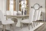 JORLAINA DINING SUITE WITH 10 CHAIRS