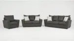 STAIRATT 6 SEATER FABRIC SOFA SET