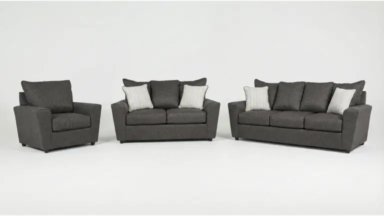 STAIRATT 6 SEATER FABRIC SOFA SET
