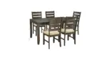 ROKANE DINING ROOM TABLE WITH 6 CHAIRS
