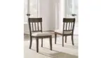 VERAMOND DINING SET WITH 8 CHAIRS AND A SERVER