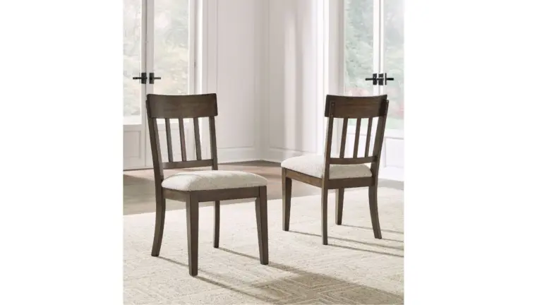 VERAMOND DINING SET WITH 8 CHAIRS AND A SERVER