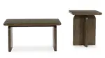 T315-12 OCCASIONAL TABLE SET 2PC SET SHAWBECK (ASH)