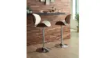 ALL UPH SWIVEL BARSTOOL BELLATIER (ASH)