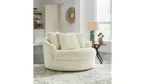 LINDYN SECTIONAL SOFA SET WITH OTTOMAN & SWIVEL CHAIR - 21104