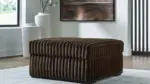 MIDNIGHT MADNESS SECTIONAL SOFA SET (BROWN)