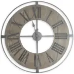 A58000455 WALL CLOCK (ASH)