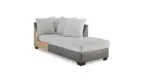CLAIRETTE COURT RIGHT ARM FACING CHAISE SECTIONAL SOFA