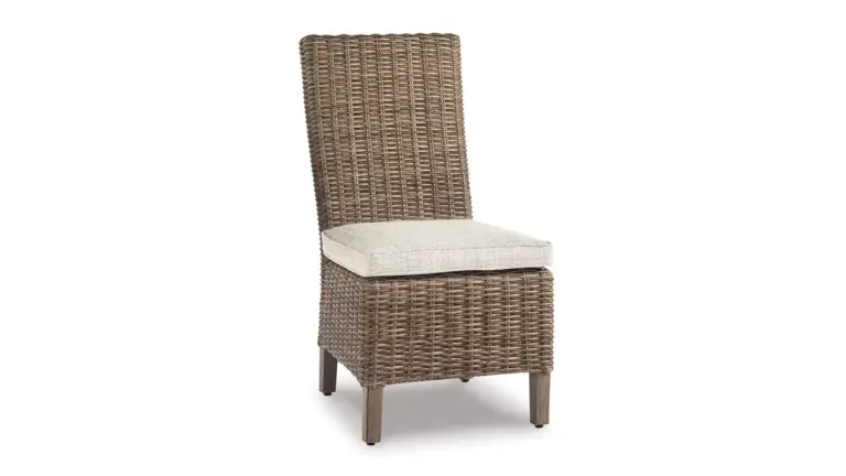 P791-601 BEACHROFT ARMLESS CHAIR WITH CUSHION (ASH)