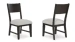 WESTONFORT EXTENDABLE DINING SET WITH 8 CHAIRS AND A SERVER