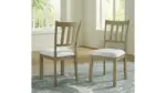 CALMORO DINING SET WITH 4 CHAIRS
