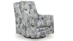 A3000732 SWIVEL GLIDER ACCENT CHAIR DUSTINFORD (ASH)