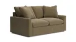 WHITEHAVEN 6 SEATER SOFA SET WITH OTTOMAN - BROWN