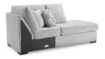 GABYLEIGH SECTIONAL SOFA SET WITH OTTOMAN