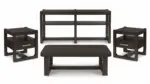 BRECKINGTON COFFEE TABLE SET WITH SOFA TABLE