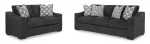 WRYENLYNN SOFA SET WITH OTTOMAN