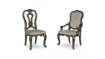 MAYLEE DINING TABLE WITH 6 CHAIRS, BUFFET AND HUTCH