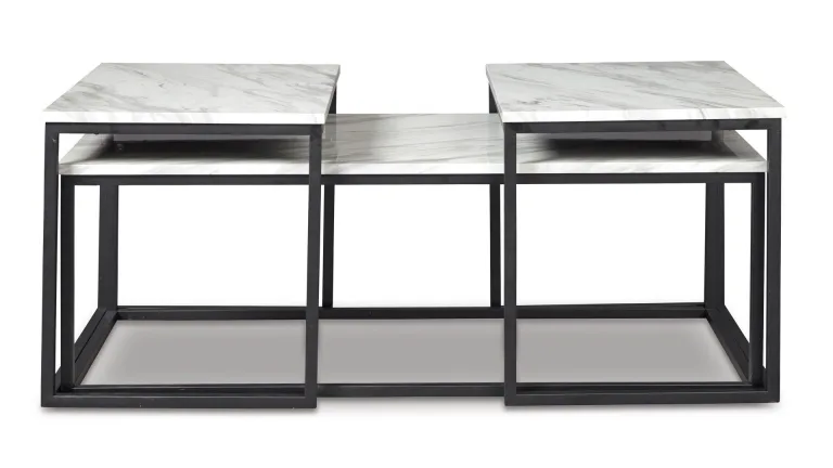 T182-13 OCCASIONAL TABLE SET 3PC DONNESTA (ASH)