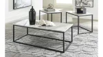 T182-13 OCCASIONAL TABLE SET 3PC DONNESTA (ASH)