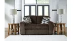 MIDNIGHT MADNESS SOFA SET (BROWN)