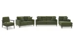 BIXLER 7 SEATER SOFA SET WITH ACCENT CHAIR