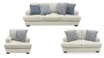 SCOTTSVEAL SOFA SET WITH OTTOMAN