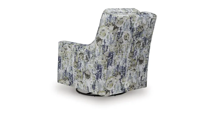 A3000732 SWIVEL GLIDER ACCENT CHAIR DUSTINFORD (ASH)