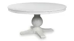 CHADWORTH ROUND DINING SET WITH 6 CHAIRS AND A BAKERS RACK