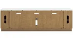 W808-68 XL TV STAND W/FIREPLACE OPTION CAMDILL (ASH)
