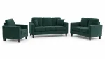 TY5001-ZD8302-20 SOFA SET 6PAX DARK GREEN (ANJ)