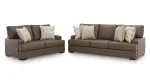 VILLACOURT CARAMEL SOFA SET