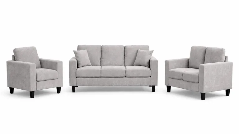 TY5001-ZD8302-5 SOFA SET 6PAX SMOKE (ANJ)