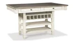 BOLANBURG DINING SET WITH 4 CHAIRS AND A BENCH